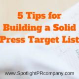 5 Tips for Building a Solid Press Target List